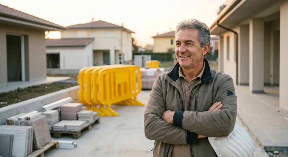 Titolare d'azienda sereno, con il sistema di gestione sotto controllo